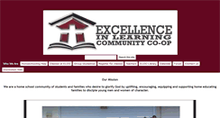 Desktop Screenshot of excellenceinlearning.org
